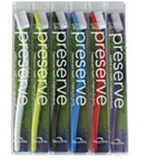 Preserve Personal Care Ultra Soft Preserve 6 Pack Toothbrushes Assorted Colors 222431