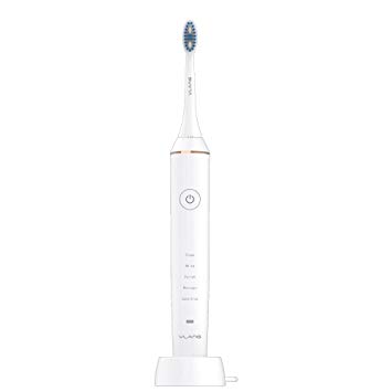 Sonic Electric Toothbrush, Rose Gold Ring, Deep Clean, VLANG Rechargeable, 30 Days Use For Each...