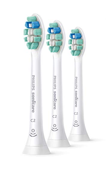 Philips Sonicare Optimal Plaque Control replacement toothbrush heads, HX9023/65, BrushSync...