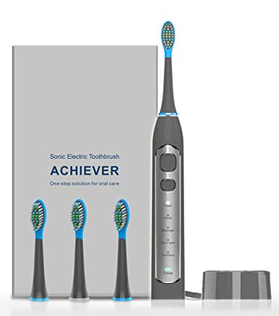 Electric Toothbrush, Rechargeable Toothbrush Electric Toothbrushes for Adults with Timer 5 Optional...