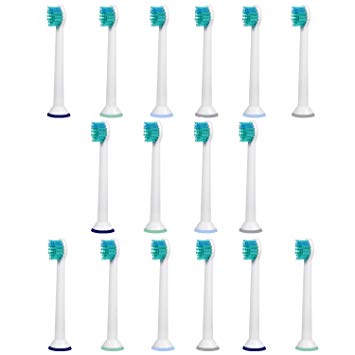 E-Cron Replacement Toothbrush heads Compatible With Electric Toothbrush Philips Sonicare ProResults...