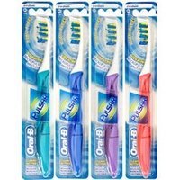 Oral-B Pro-Health Pulsar Battery Powered Toothbrush - Medium-(4 Count)-Carded Pack