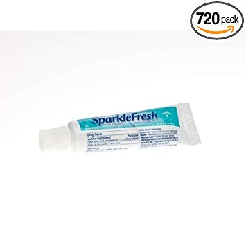 Medline NONTP85DS Sparkle Fresh Toothpaste (Pack of 720)