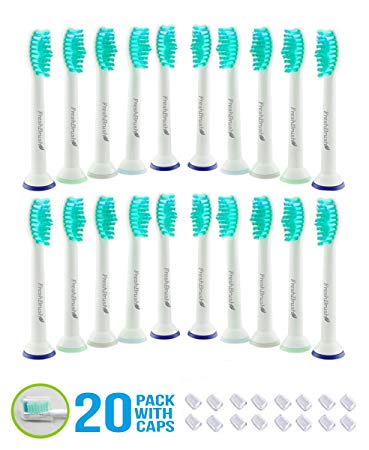 Electric Toothbrush Replacement Head Compatible with Phillips Sonicare ProResults, DiamondClean,...