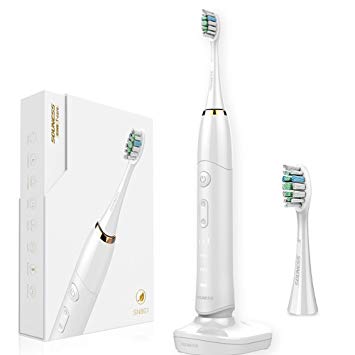 Sonic Electric Toothbrush,Wireless Charging Rechargeable Toothbrush with 6 Brushing Modes IPX7...