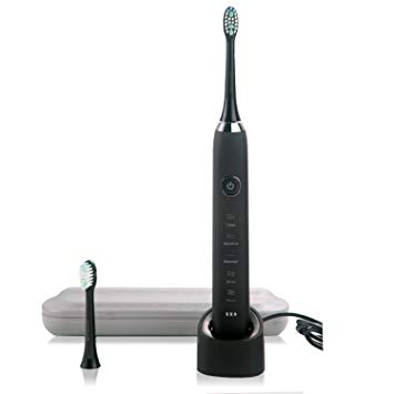 Sonic Electric Toothbrush, Sarmocare S100 Power Electric Toothbrush Rechargeable Travel Toothbrush Kit...