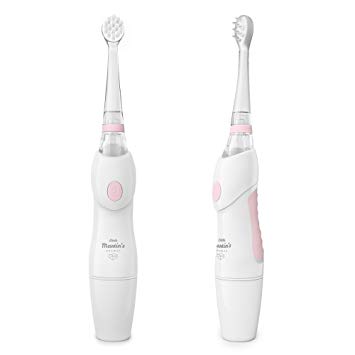 Little Martin’s Baby Electric Toothbrush - for Infants Toddler Kids - with LED Light & Auto Timer for...