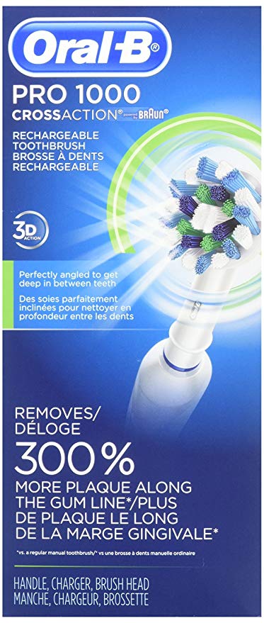 Oral B Pro 1000 Power Rechargeable Toothbrush
