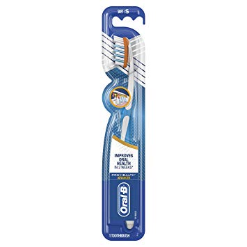 Oral-B Pro-Health Clinical Pro-Flex Toothbrush with Flexing Sides, 40S - Soft, Pack of 12