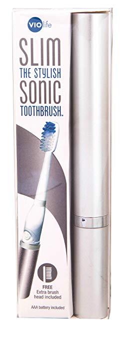 Violife Slim Sonic Toothbrush - Silver