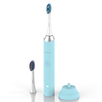 Lächen Ultrasonic Electric Rechargeable Toothbrushes, Built in 2 minutes timer USB Charging 60 Days Long...