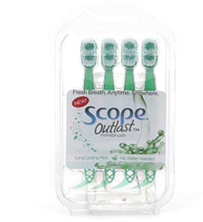 Scope Outlast Mini Brushes 4 ct (Pack of 12)