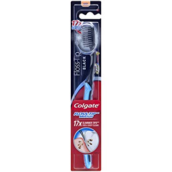 Colgate 360 Total Advanced Floss-Tip Slim Toothbrush, Soft (72 Pack)