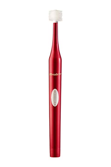 iBrush365 Rechargeable Battery Operated Toothbrush Hot Red