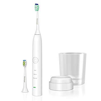 Sonimart Rechargeable Sonic Toothbrush Compatible with Philips Sonicare DiamondClean and ProResults...