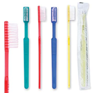 Adult Pre-Pasted Disposable Toothbrushes Individually Wrapped, Perfect Cruise Necessity by...