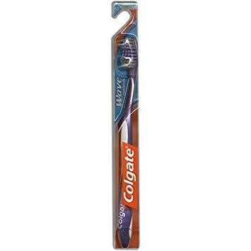 Colgate Wave Regular Soft Compact Head Toothbrush Colors Vary (Pack of 8)