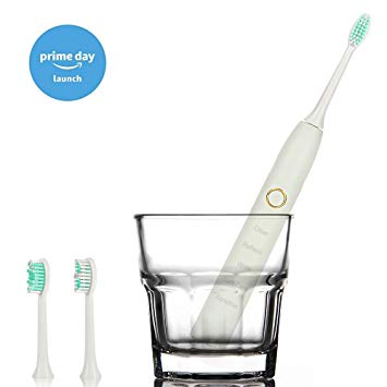 Electric Toothbrush Clean as Dentist Rechargeable Sonic Toothbrush with 5 Brushing Modes,Automatic...